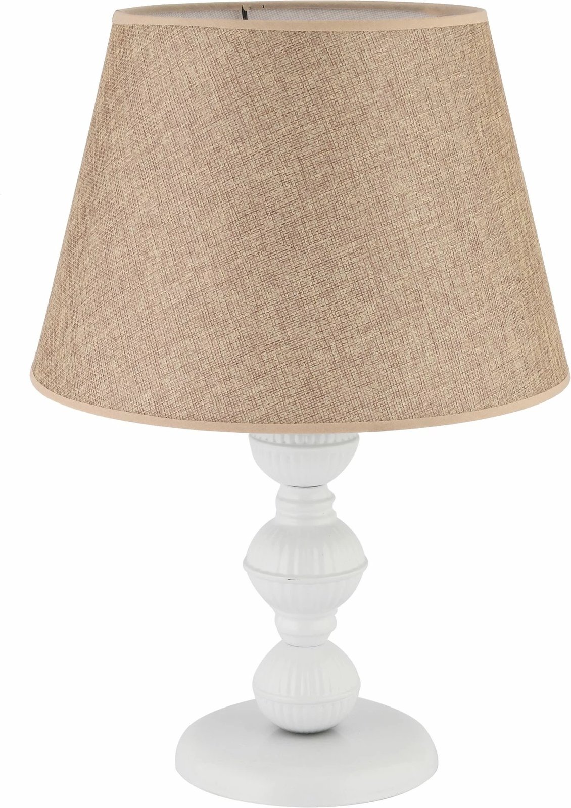 Llambë tavoline Opviq, bezhë, e bardhë, 300