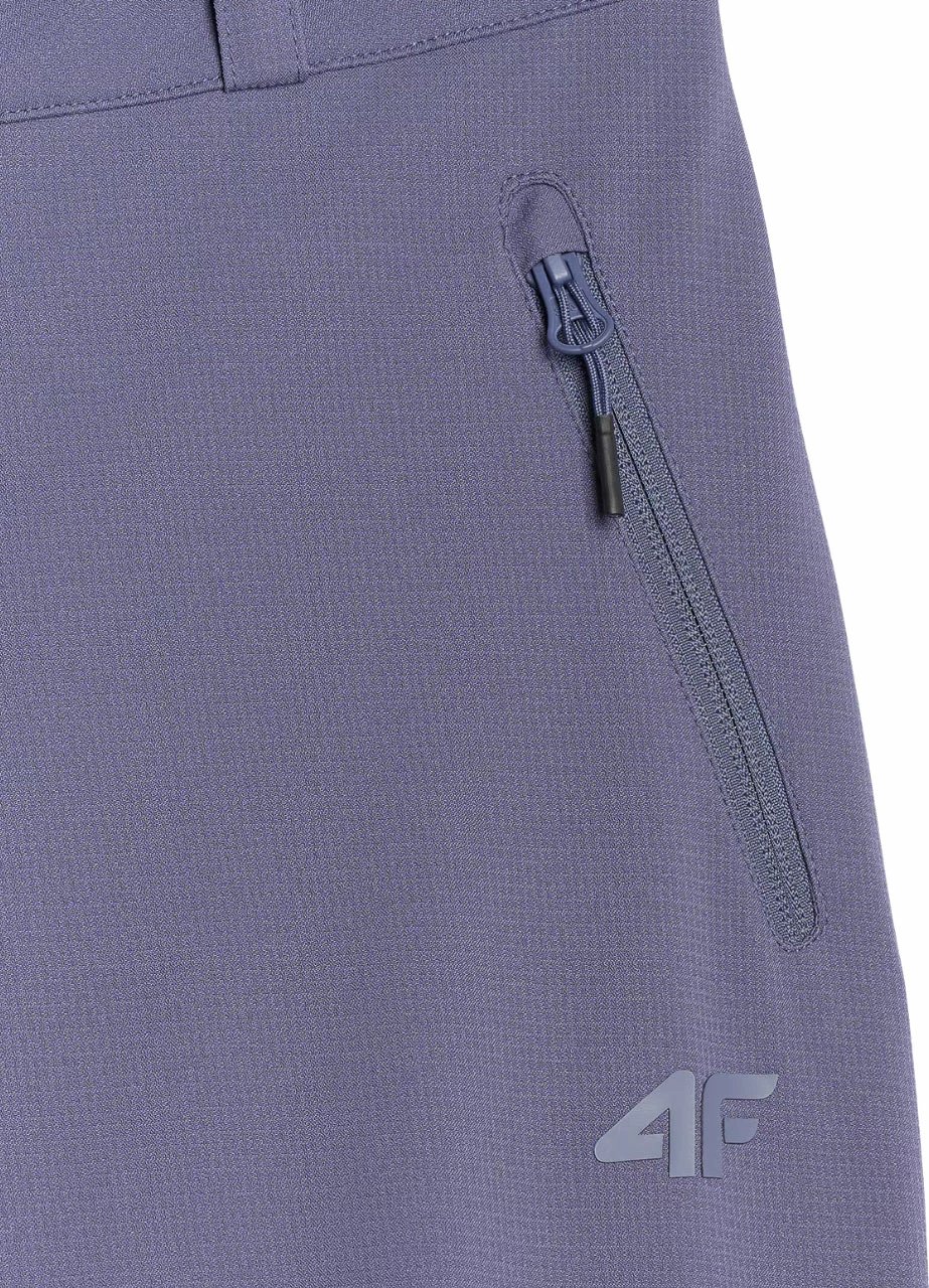 Pantallona trekking për femra 4F, të purpurta