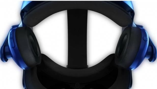 Syze VR HTC Vive Pro 2 Full Kit, 3.5", 4896x2448, me kontrollera dhe stacione baze, zi/blu