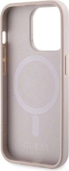 Mbështjellës Guess 4G Printed Stripes MagSafe për iPhone 15 Pro Max, rozë Mbështjellës Guess 4G Printed Stripes MagSafe për iPhone 15 Pro Max, rozë