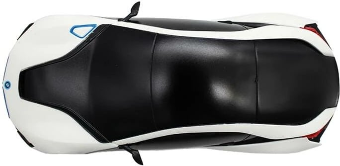 Makine me telekomandë RASTAR BMW i8 1:24, UV-sensitive, e bardhë/verdhe