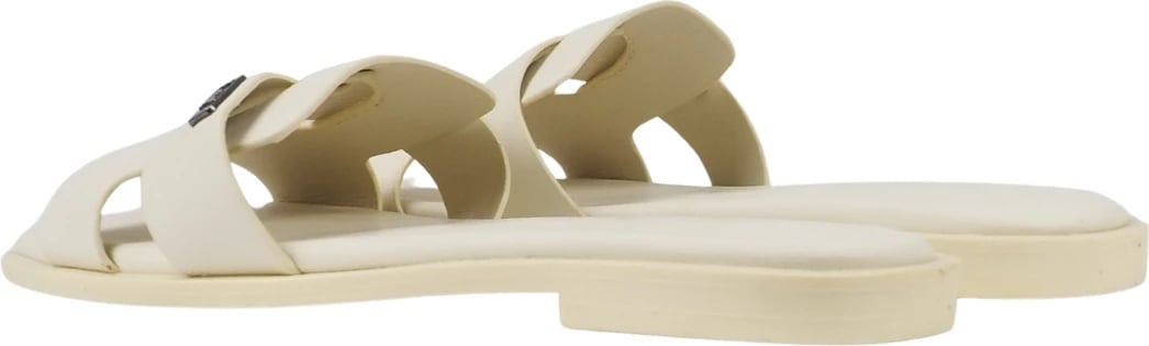 Flip-flops për femra Lee, krem