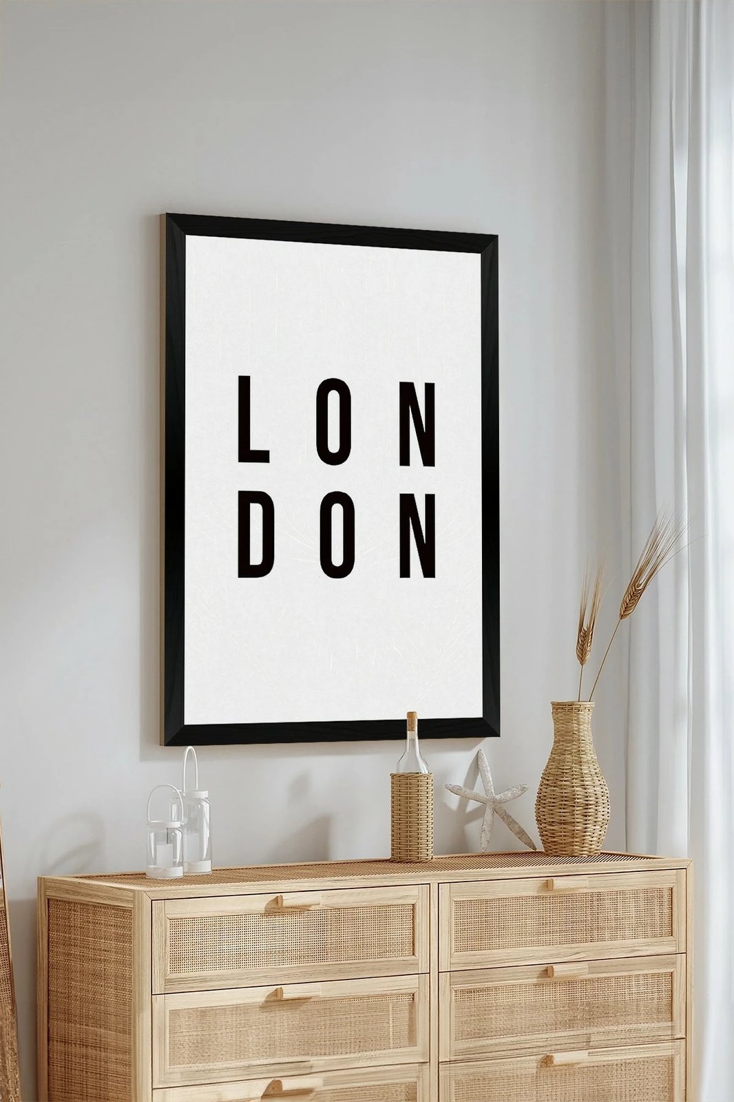 Pikturë dekorative, Wallity, shumëngjyrëshe, 33x48cm, 1 copë