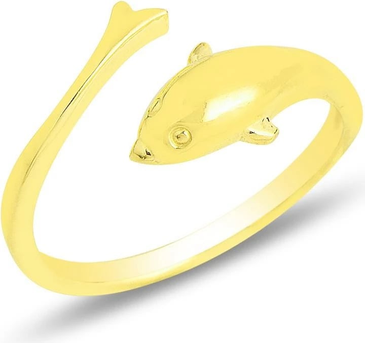 Unazë argjendi Jumeon, ngjyrë ari, SGTL11817