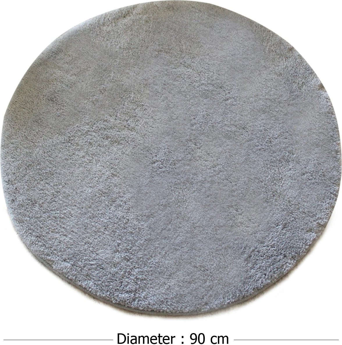 Tapet banje akrilik, ngjyrë gri, Mijolnir, Ø90cm Tapet banje akrilik, ngjyrë gri, Mijolnir, Ø90cm