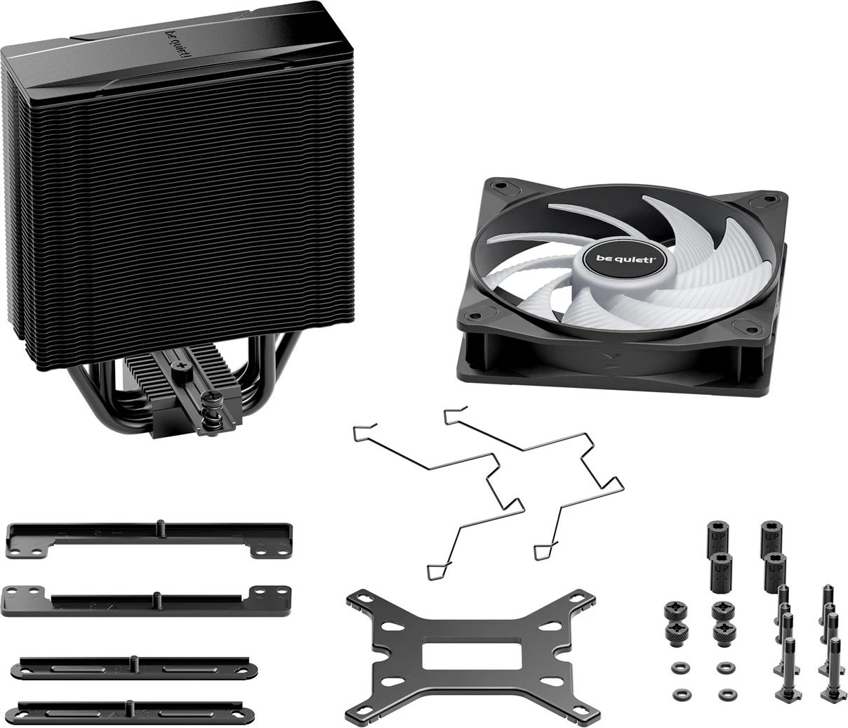 Ftohës ajri për procesor BE QUIET! Pure Rock 3 LX, 12 cm, RGB, i zi