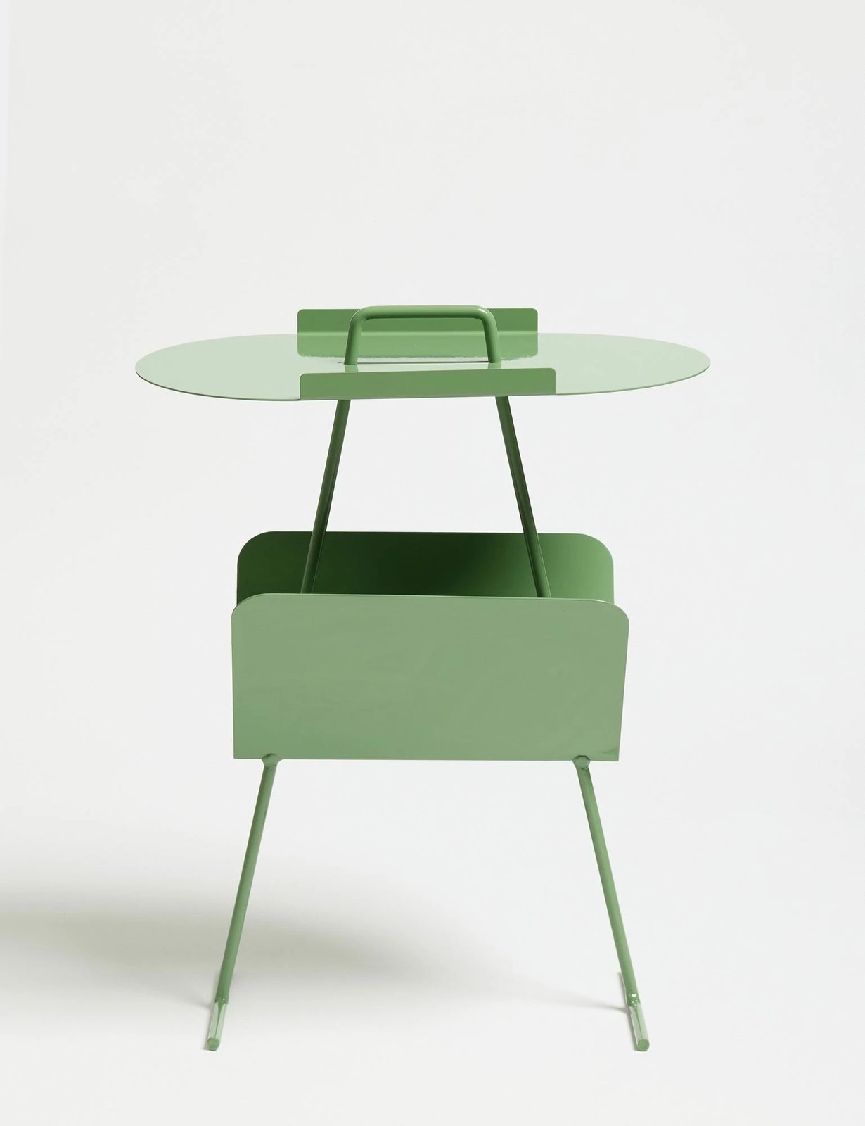 Tavolinë anësore Skye Decor, ngjyrë matcha, Goddy