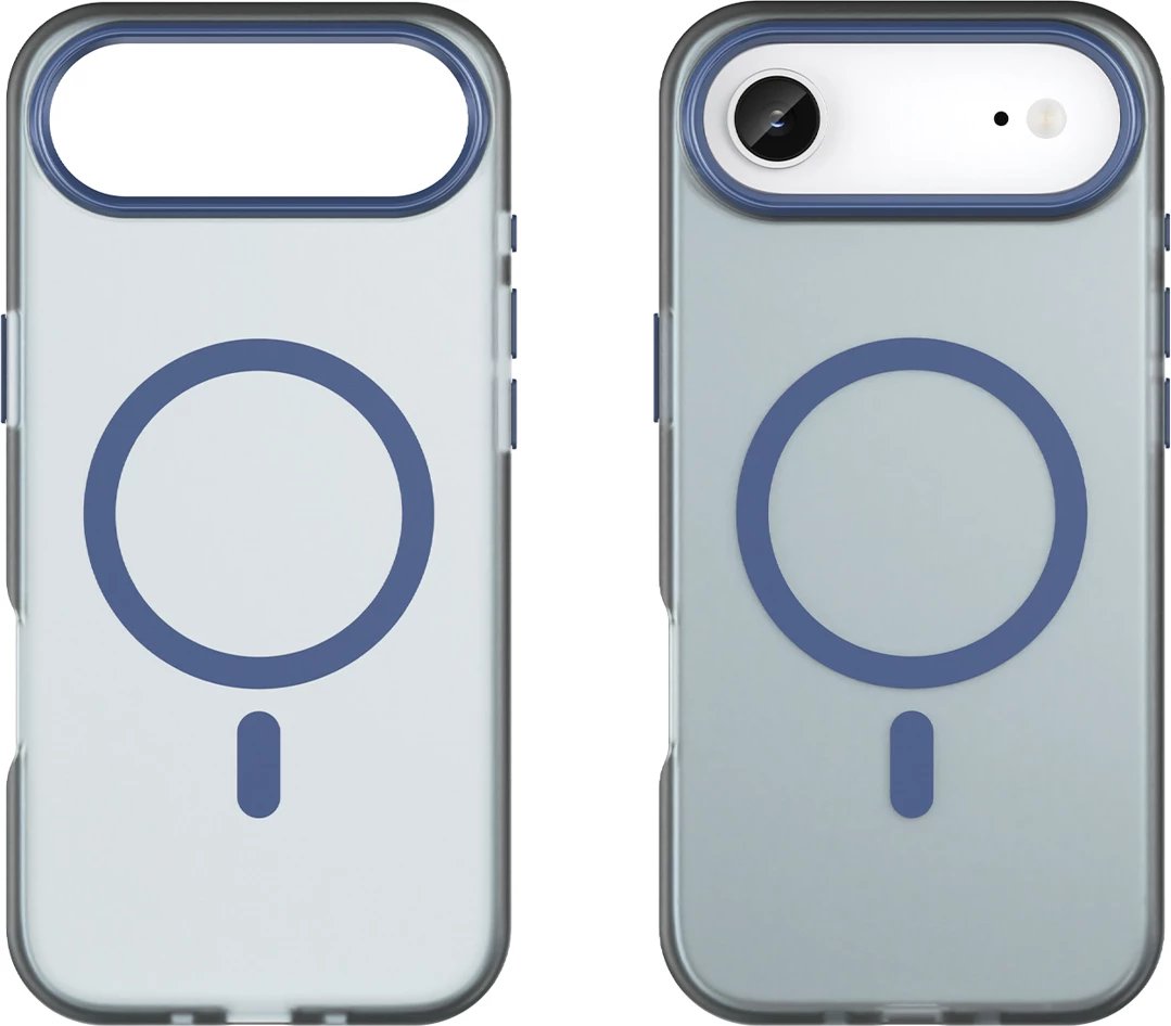 Mbështjellës Hurtel për iPhone 17 Air, MagSafe, TPU/PC, Blu mat
