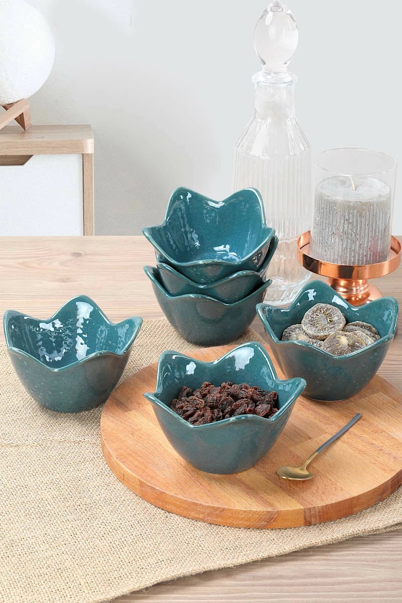 Set tasash qeramike (6 copë), Hermia Concept, ST613106F328A000000MACD700
