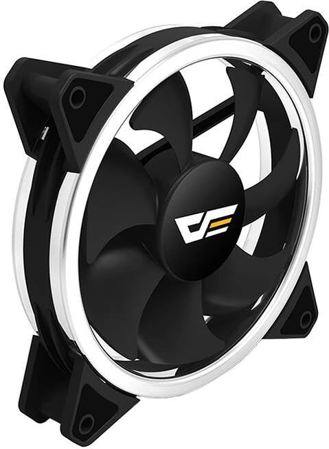 Set ventilatorë Darkflash DR12 Pro 3in1, 120x120 mm, ARGB, i zi
