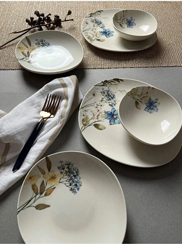 Set enësh për drekë (12 copë), Hermia Concept, PBL12YKPRS1015