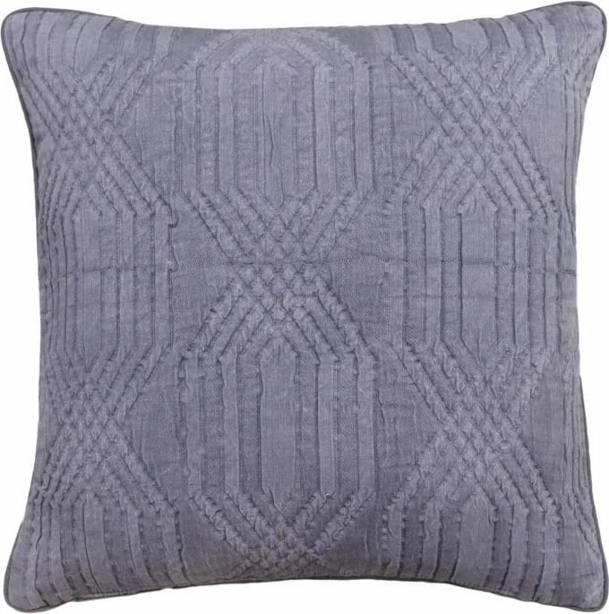 Jastëk dekorativ RIVIT C, material stof, ngjyrë kaltër, 50x50cm