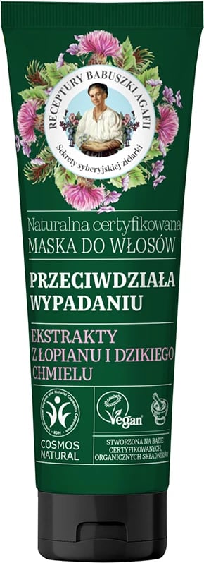 Maskë për flokë për femra Bania Agafii kundër rënies së flokëve 200ml