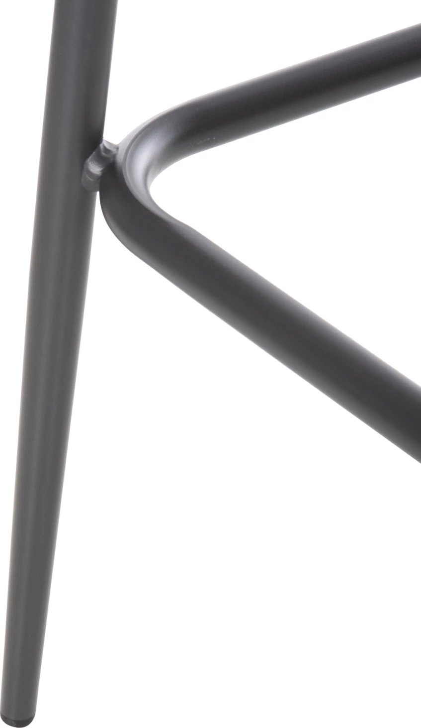 Karrige për bar, kornizë alumini, ngjyrë gri e errët, litar kafe, 50x50x103cm, FH5862.01