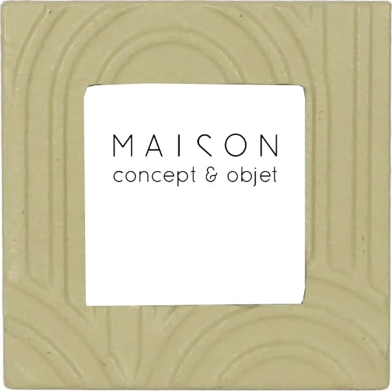 Kornizë foto RAW, MDF, xham, ngjyrë jeshile e çelët, 15.5x1.5x15.5cm