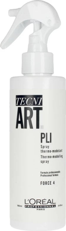 Spray për stilim flokësh L'Oreal Professionnel Tecni Art Pli Spray Thermo-Modelant Force 4 unisex 190ml