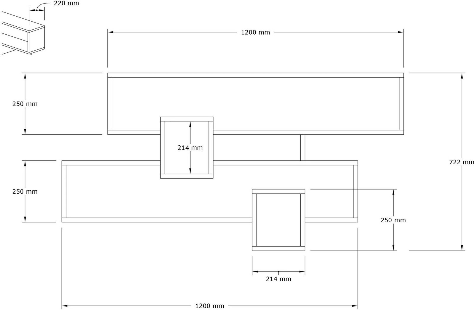Raft muri Hanah Home Karen, ngjyrë arre dhe antracit