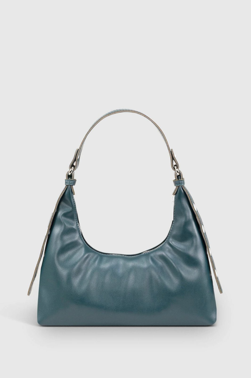 Çantë dore Zoozie, ngjyrë jeshile petrol, 205