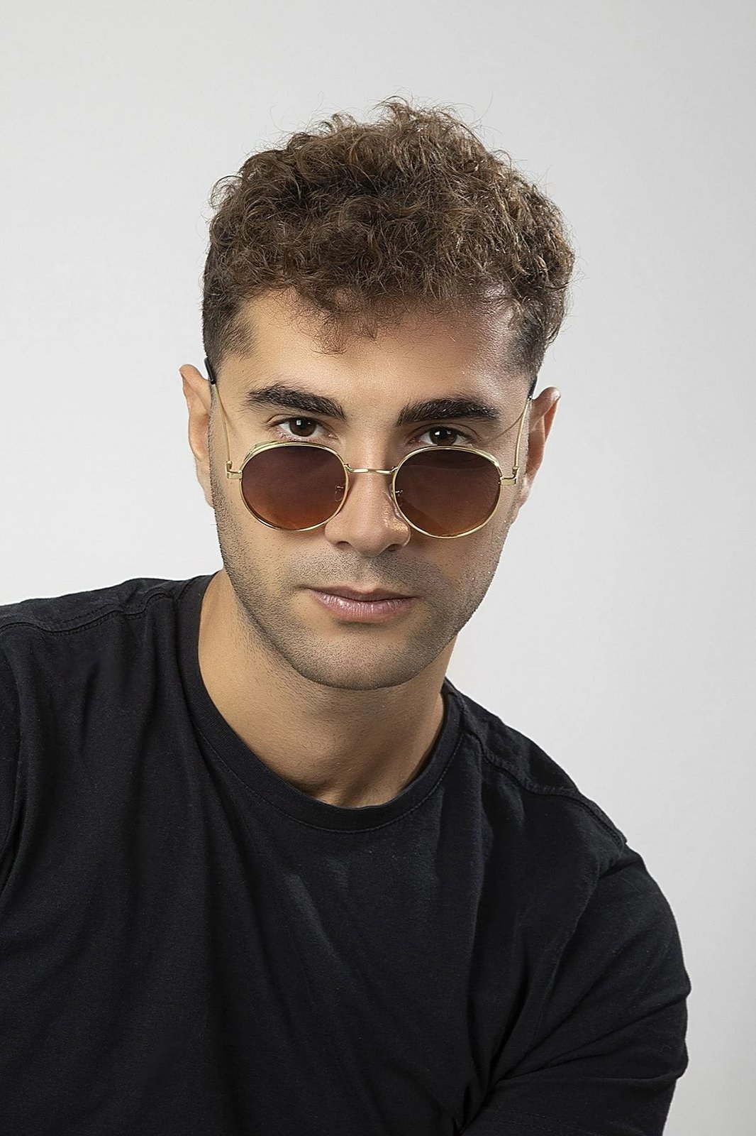 Syze dielli për burra, ngjyrë ari dhe kafe, Jumeon, Pl23Eg540R007