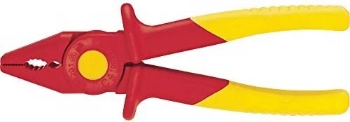 Darë plastike KNIPEX 2804647, kuqe/verdhe