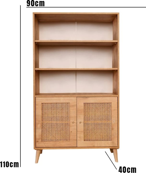 Raft librash Hanah Home, Hazeran, dru ahu, ngjyrë lisi