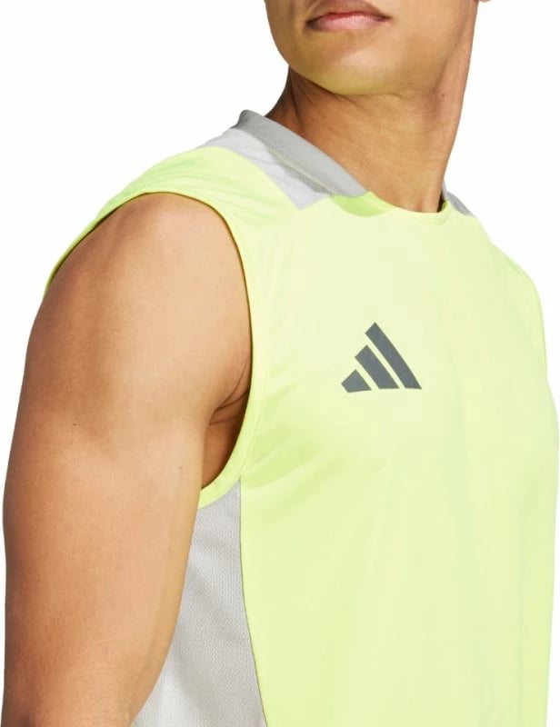 Fanellë pa mëngë për meshkuj adidas, e gjelbër