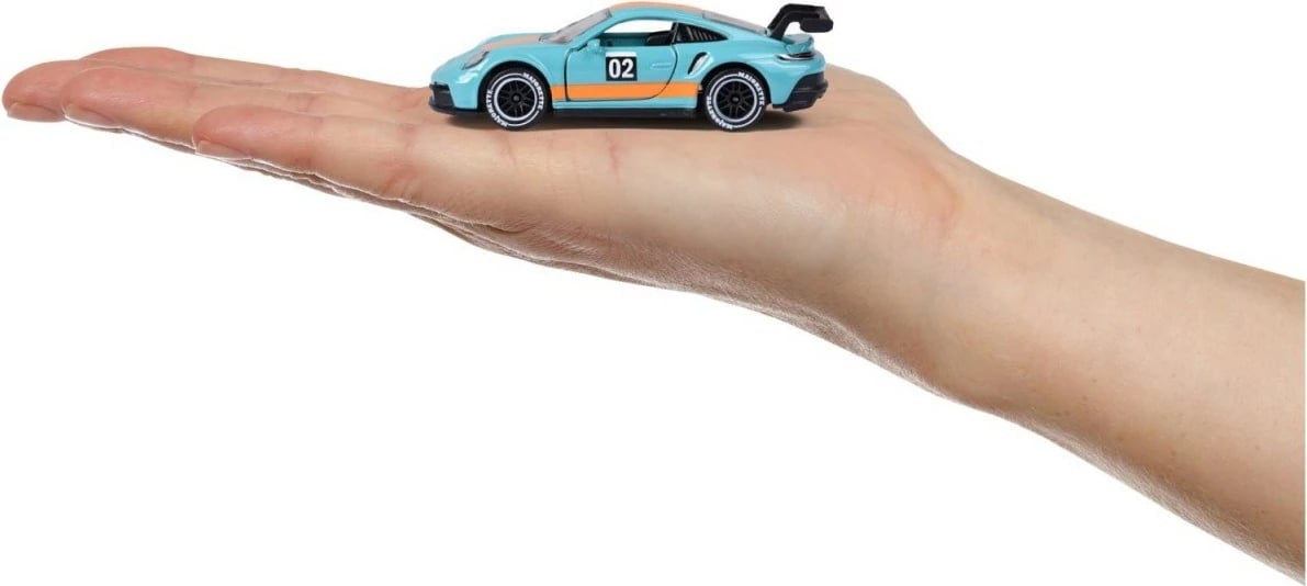 Set vetura lodër Majorette Porsche, 5 copë, shumëngjyrëshe