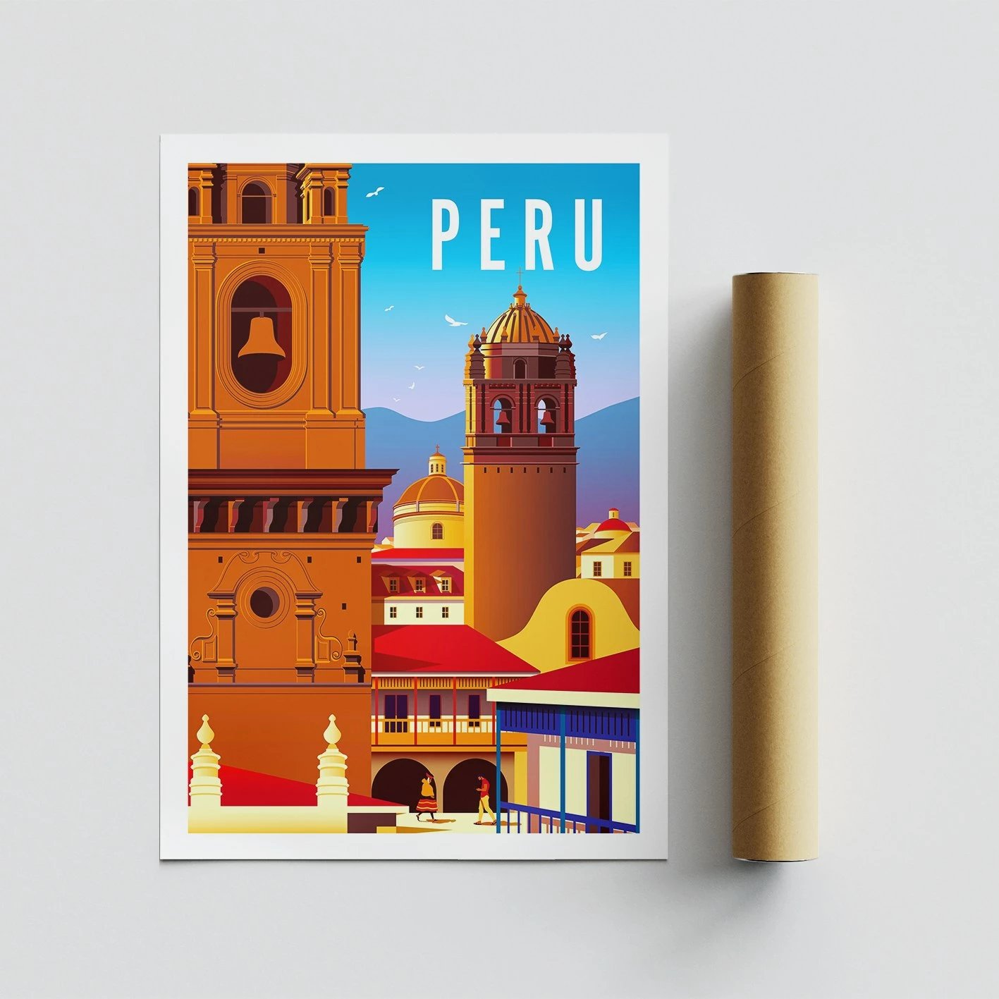 Poster A4, Peru - 2010, shumëngjyrësh