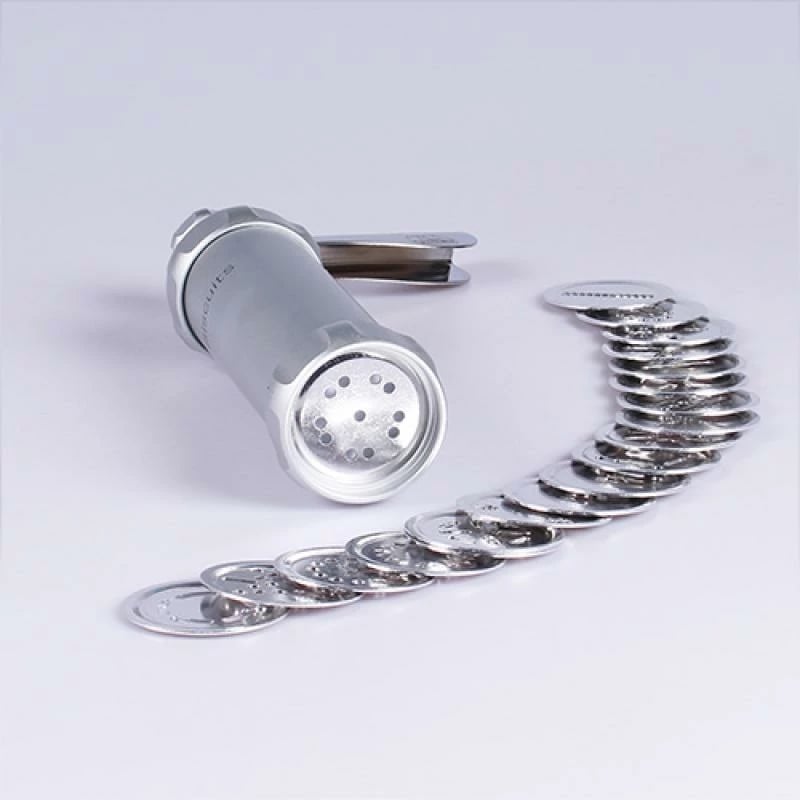 Makine biskotash, Marcato, Biscuits Machine Classic BI-CLS-ARG, manuale, dimensione 230x160x60 mm, argjendtë