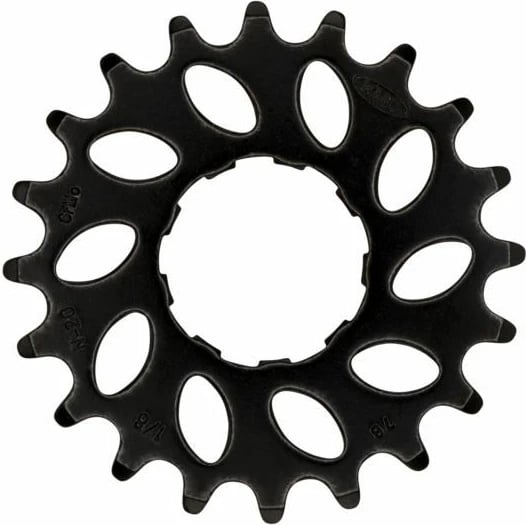 Dhëmbëz biçiklete KMC për meshkuj, e zezë