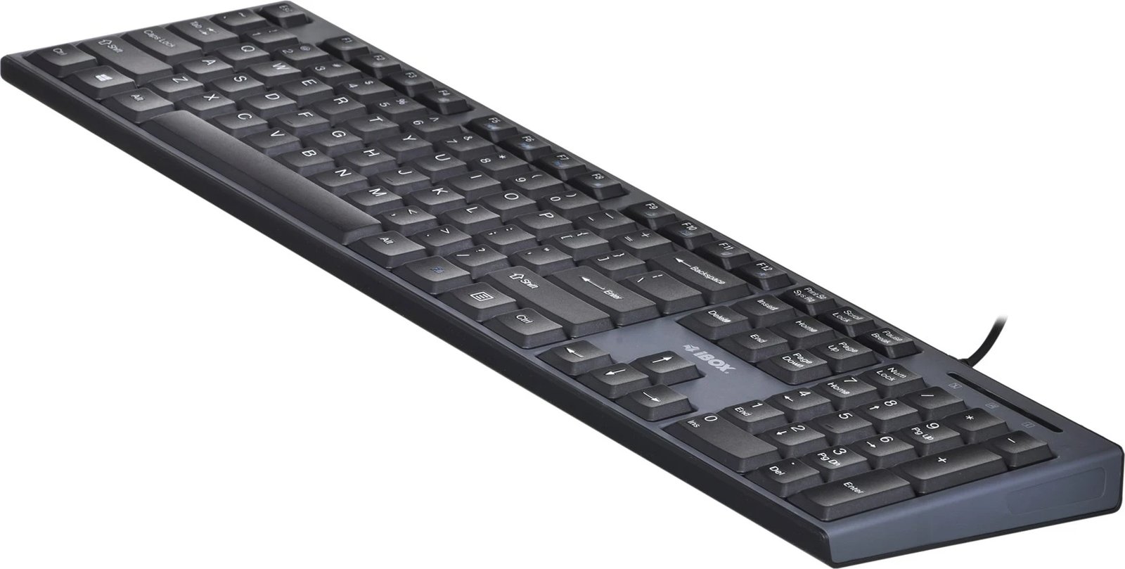 Tastierë dhe maus IBOX IKMS606, USB, QWERTY, Anglisht, E zezë Tastierë dhe maus IBOX IKMS606, USB, QWERTY, Anglisht, E zezë