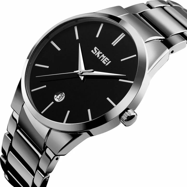 Orë dore për meshkuj Skmei, argjendtë