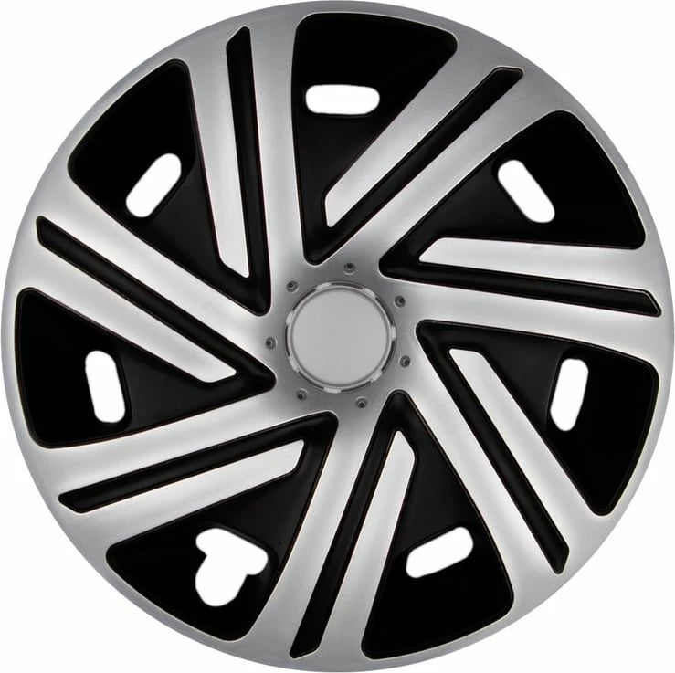 Rrotkapne Set 16" Cyrkon Silver Black