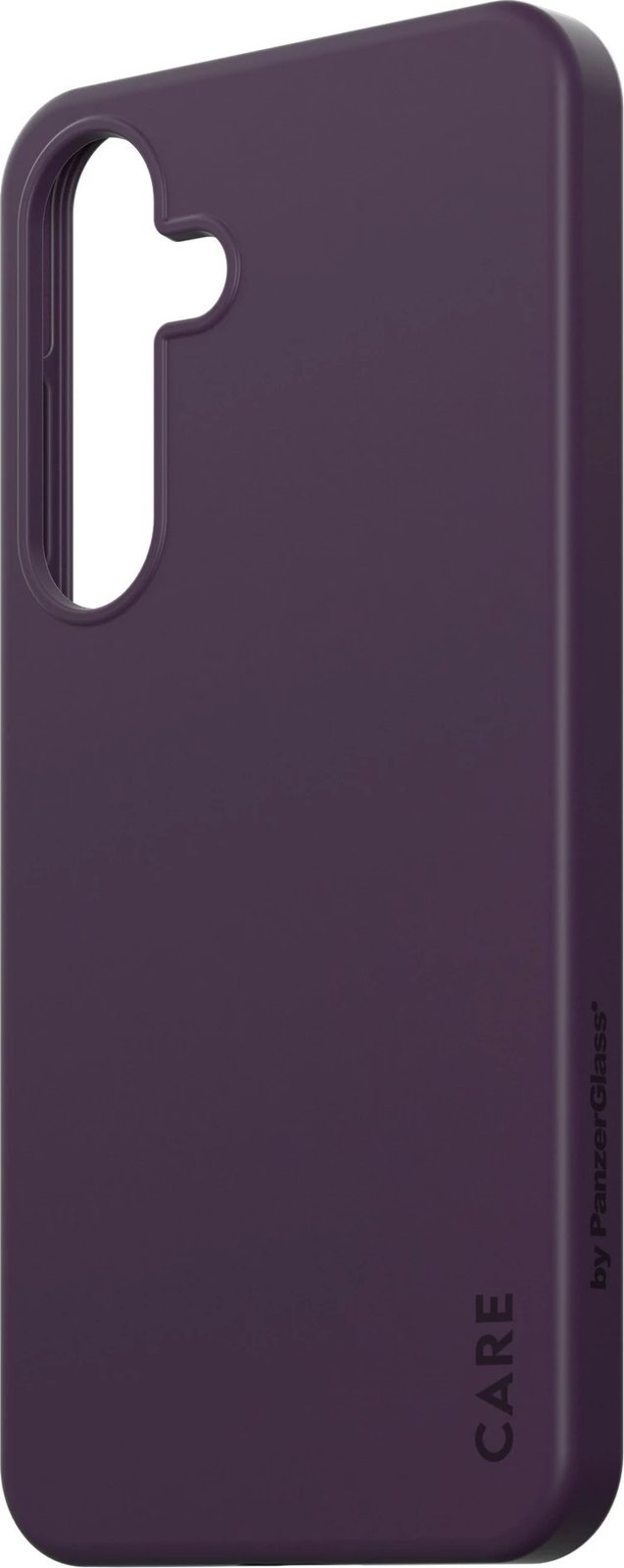 Mbështjellës PanzerGlass CARE për Samsung Galaxy S25 Plus, silikon, plum purple