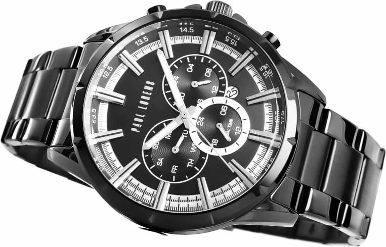 Orë dore për meshkuj Paul Lorens, e zezë