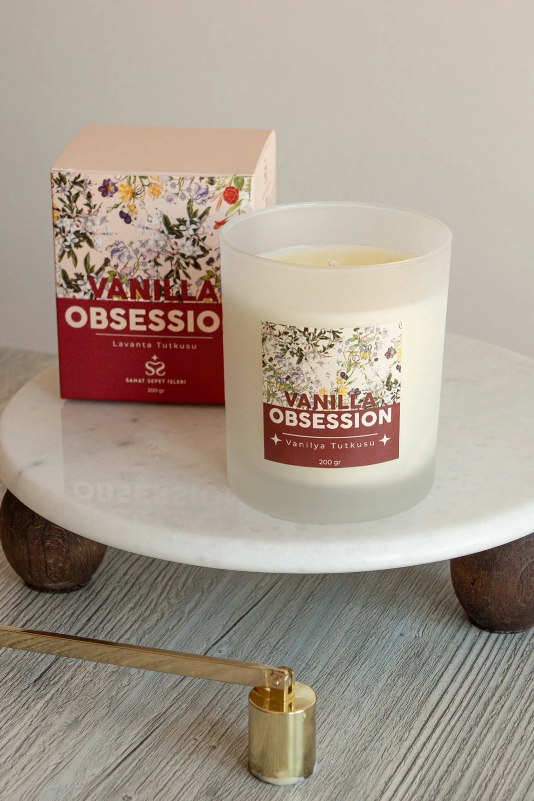 Qiri aromatik Vanilla Obsession, qelq, Evila Originals