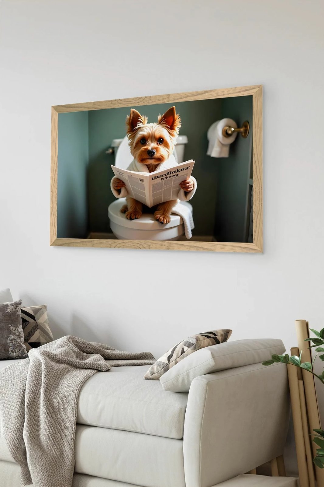 Pikturë dekorative, shumëngjyrëshe, pa kornizë, 33x48cm, Wallity