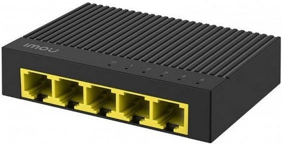 Switch i pamenaxhuar IMOU SG105C, 5 porta, Gigabit Ethernet, i zi