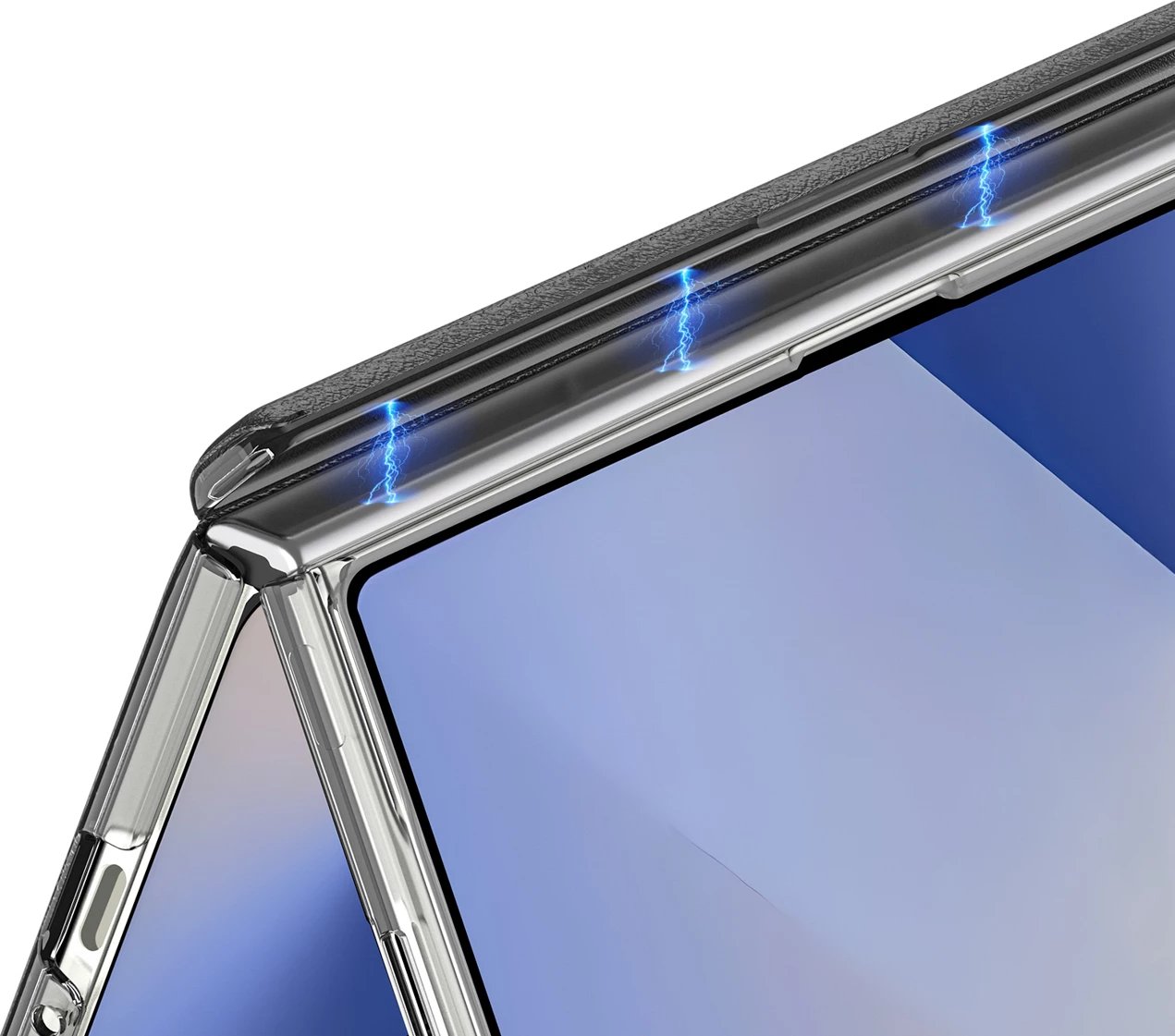 Mbështjellës Dux Ducis Stex për Samsung Galaxy Z Fold7, i zi