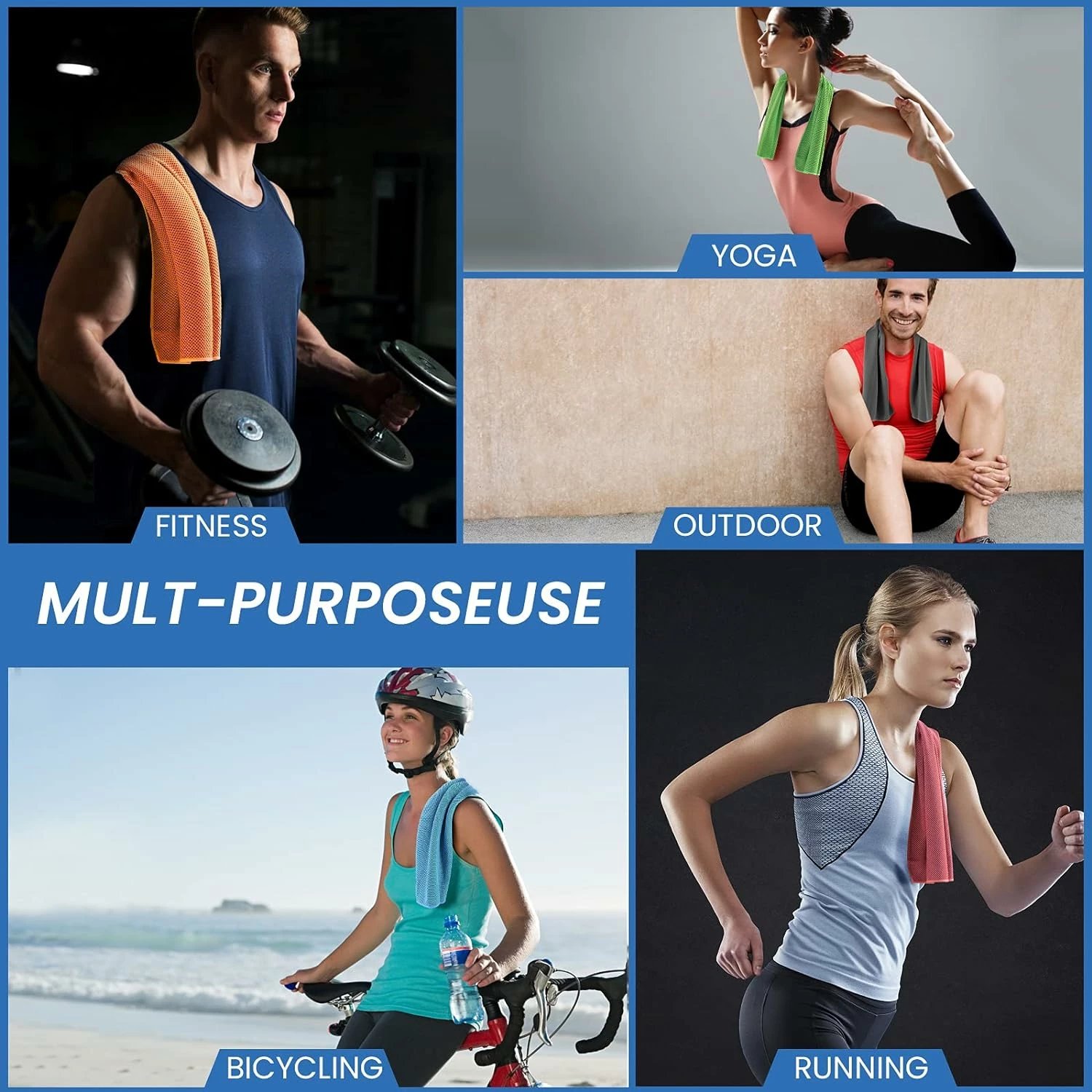 Peshqir freskues PFCP, 1 copë, i portokalltë