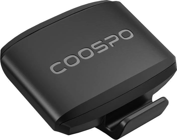 Sensor shpejtësie Coospo BK9S për biçikletë, Bluetooth 5.0 & ANT+, i zi