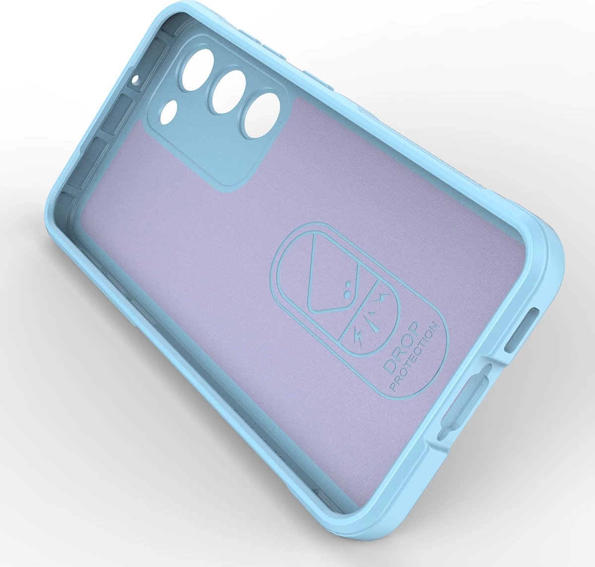 Mbështjellës Hurtel Magic Shield Case për Samsung Galaxy S23+, kaltër e çelët Mbështjellës Hurtel Magic Shield Case për Samsung Galaxy S23+, kaltër e çelët