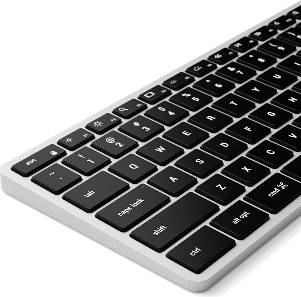 Tastierë wireless Satechi Slim X3 me numpad, Bluetooth, USB Type-C, alumini, anglisht