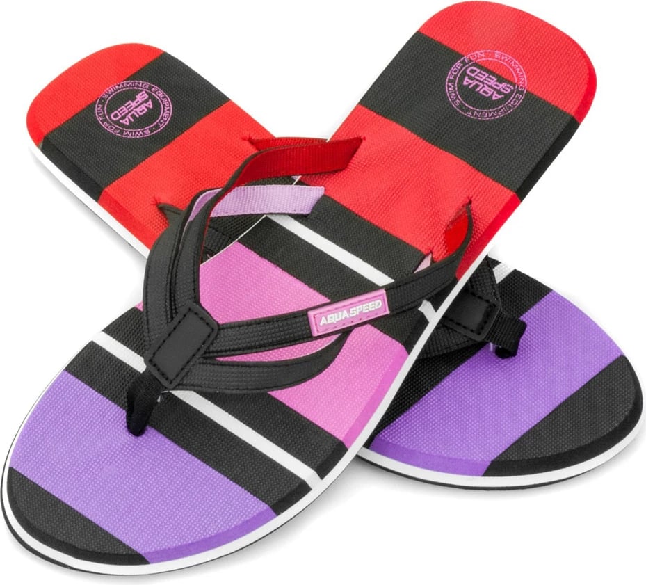 Papuqe për femra AQUA-SPEED, shumëngjyrëshe