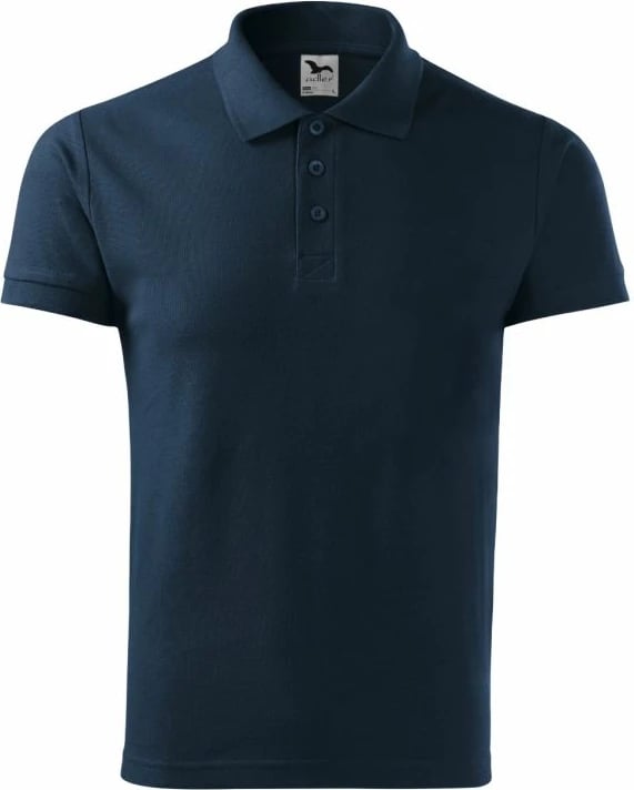 Polo maicë Malfini për meshkuj, blu marine