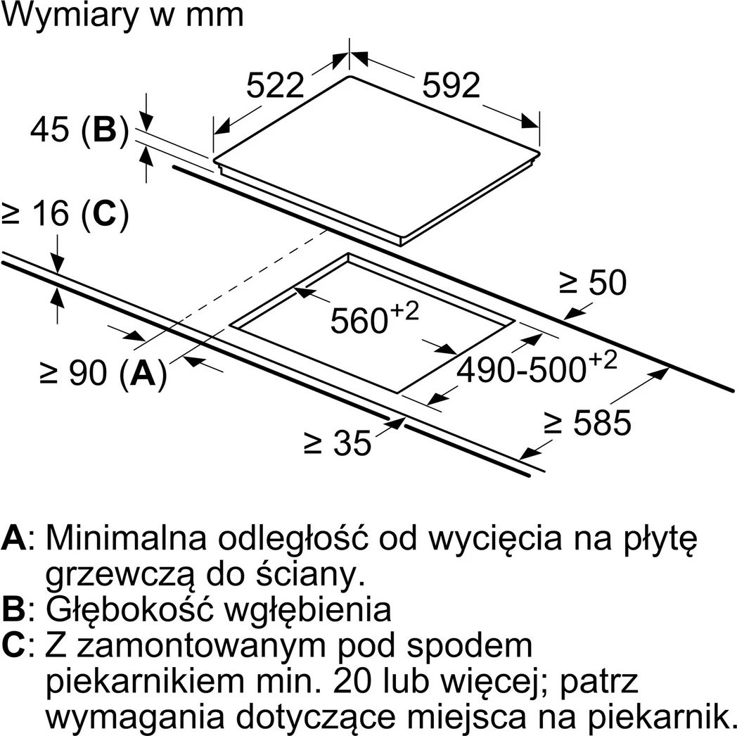 Pllakë qeramike me induksion Siemens ET61RBEA1E