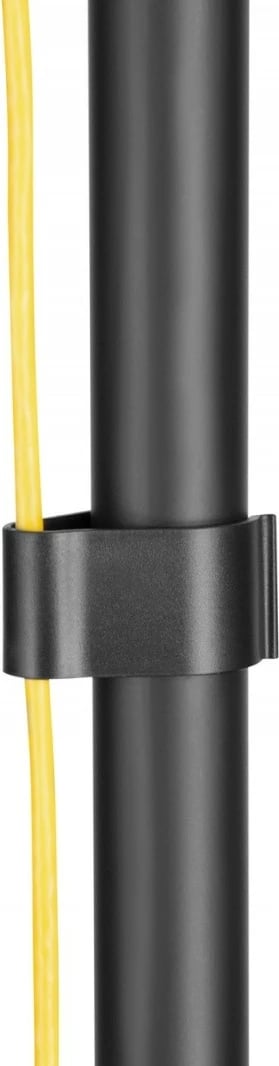 Stacion pune mobil Digitus DA-90374 me mbajtës monitori, tastiere/mausi dhe PC, rregullim lartësie, i zi