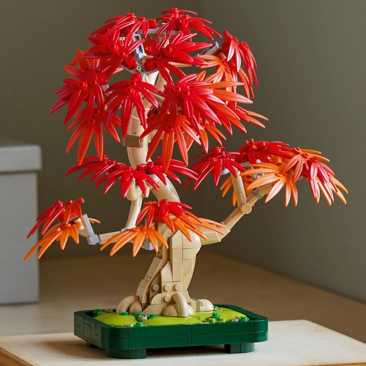 Set LEGO Botanicals Maple Palm Bonsai 10348, 474 pjesë, dekor për shtëpi/zyrë