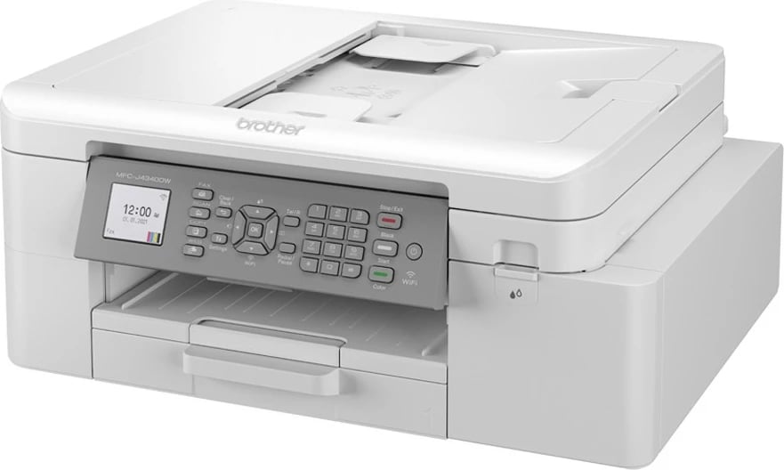 Printer multifunksional Brother MFC-J4340DW, inkjet, ngjyra, A4, i bardhë
