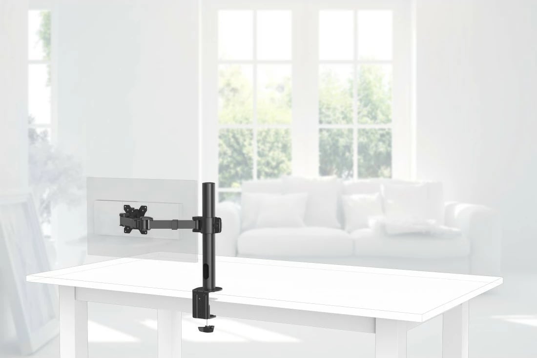 Krah monitori Hama 118493, për tavolinë, 13-35 inç, i zi
